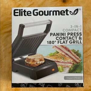 Elite Gourmet Panini Press Grill